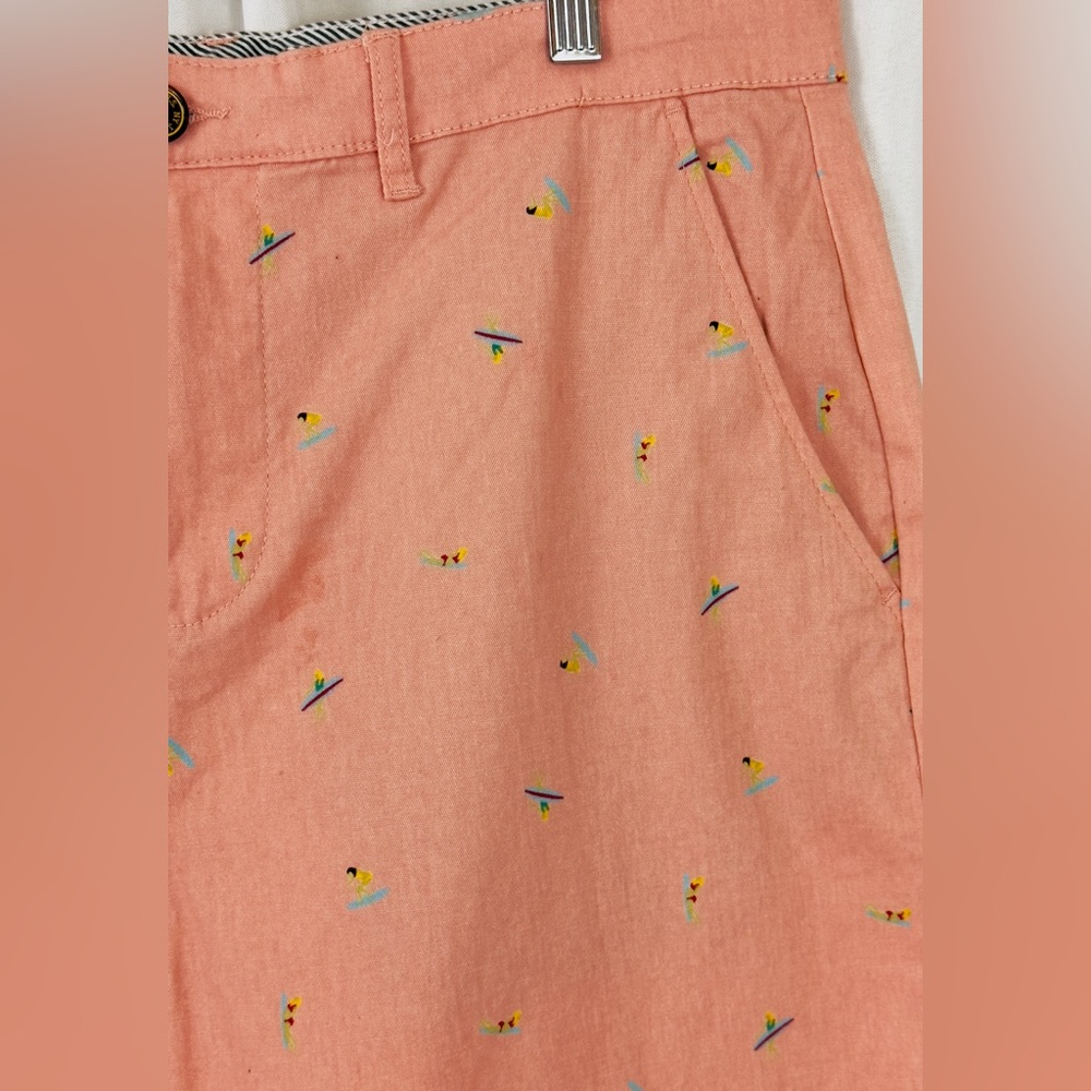 Jachs NY Men’sPink Surferboard Brushed Cotton Twill Bleeker Short W 34”/I 9” NWT - Picture 3 of 13